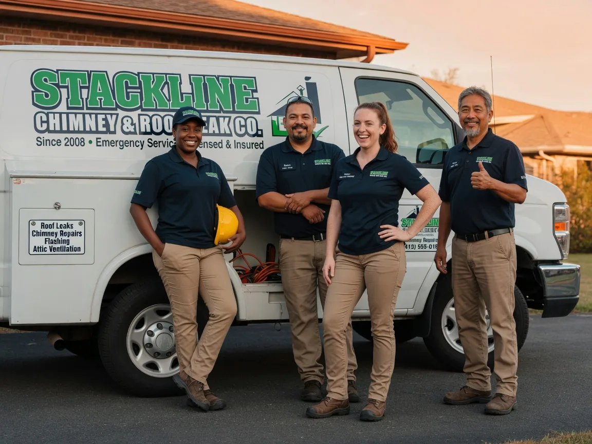 Chimney flashing repair company in Buffalo Gap, SD